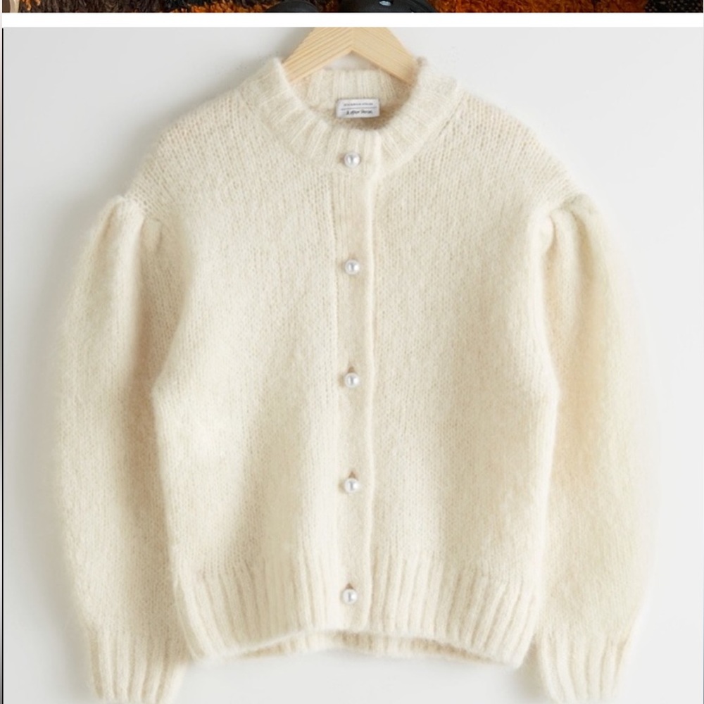 & Other Stories Cream Sweater